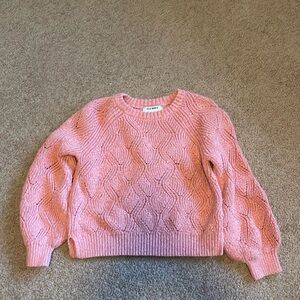 Old Navy pink sweater girls M (8)